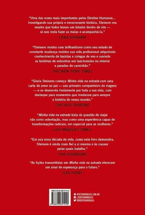 GLORIA STEINEM Minha Vida na Estrada Translation missing: pt-BR.activerecord.decorators.item_part_image/alt