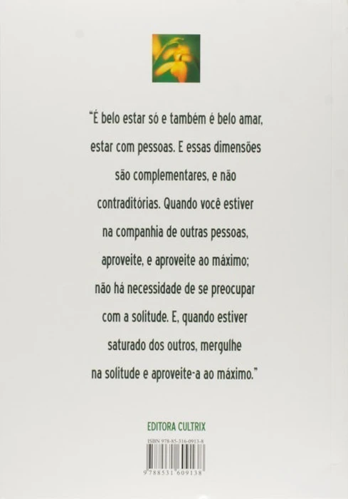 OSHO Livro "Amor, Liberdade e Solitude" Translation missing: pt-BR.activerecord.decorators.item_part_image/alt