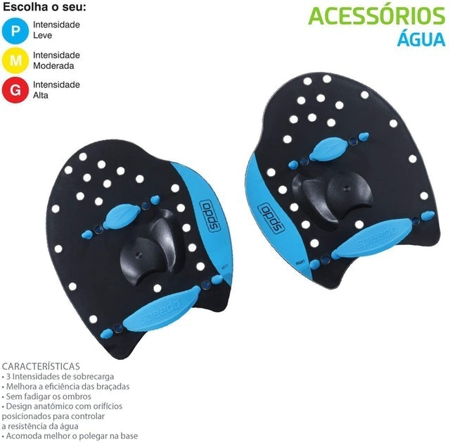 SPEEDO Power Paddles (Palmar) Translation missing: pt-BR.activerecord.decorators.item_part_image/alt