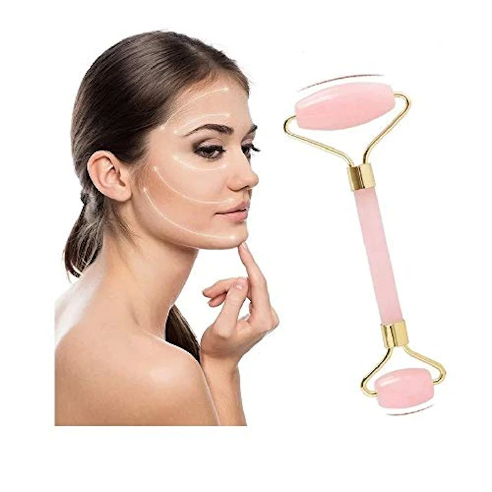 SMART GR Rolo Massageador Facial de Quartzo Rosa Translation missing: pt-BR.activerecord.decorators.item_part_image/alt
