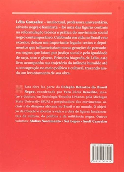 SELO NEGRO EDIÇÕES Lélia Gonzalez Translation missing: pt-BR.activerecord.decorators.item_part_image/alt