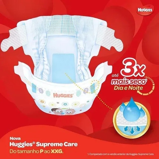 HUGGIES Fralda Huggies Supreme Care Xtra-Flex Translation missing: pt-BR.activerecord.decorators.item_part_image/alt