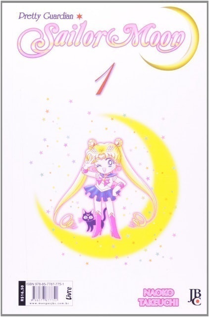  NAOKO TAKEUCHI  Sailor Moon - Volume 1 Translation missing: pt-BR.activerecord.decorators.item_part_image/alt