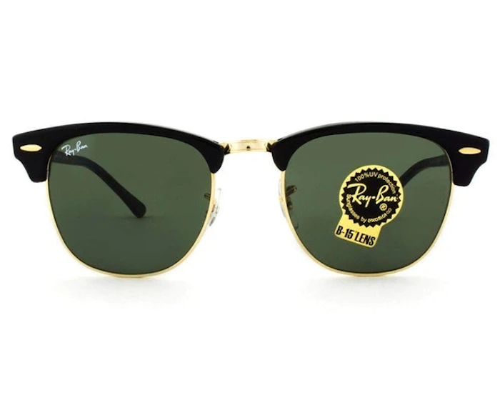 RAY BAN Óculos de Sol Clubmaster Clássico Translation missing: pt-BR.activerecord.decorators.item_part_image/alt