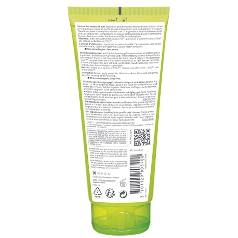 BIODERMA Gel de Limpeza Sébium Gel Moussant Actif Translation missing: pt-BR.activerecord.decorators.item_part_image/alt