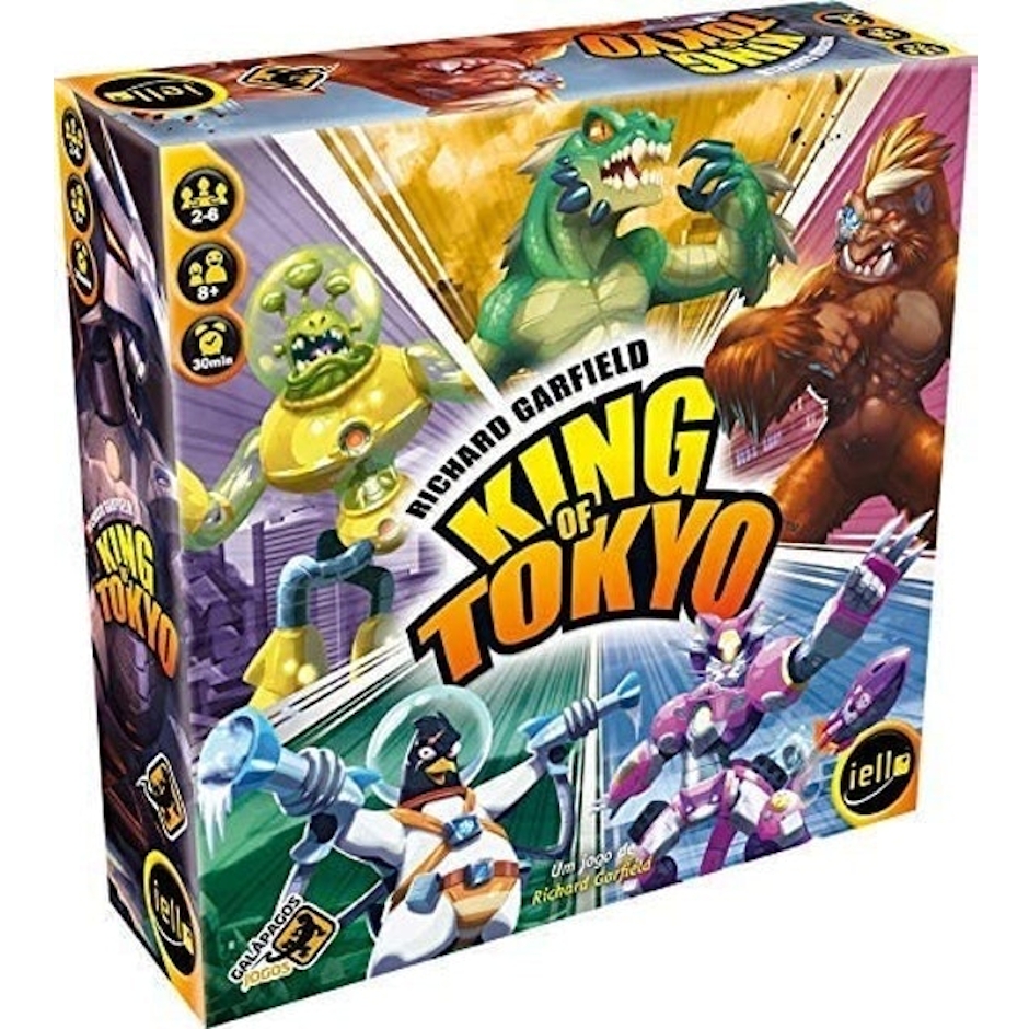 JOGO DE TABULEIRO King Of Tokyo - 2ª Edição Translation missing: pt-BR.activerecord.decorators.item_part_image/alt