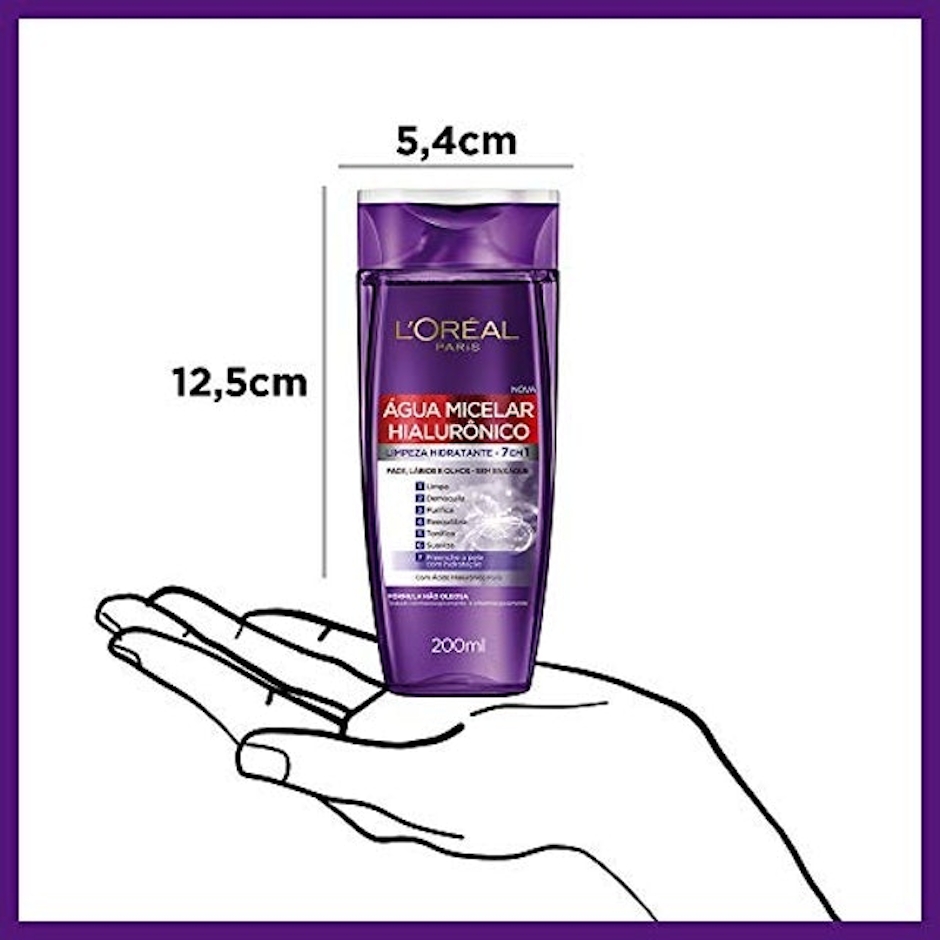 L'ORÉAL PARIS Água Micelar Hialurônico Translation missing: pt-BR.activerecord.decorators.item_part_image/alt