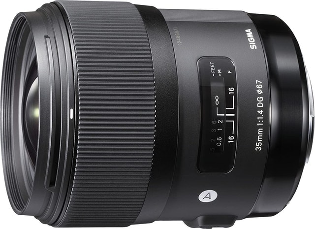 SIGMA Lente 35mm f/1.4 Translation missing: pt-BR.activerecord.decorators.item_part_image/alt
