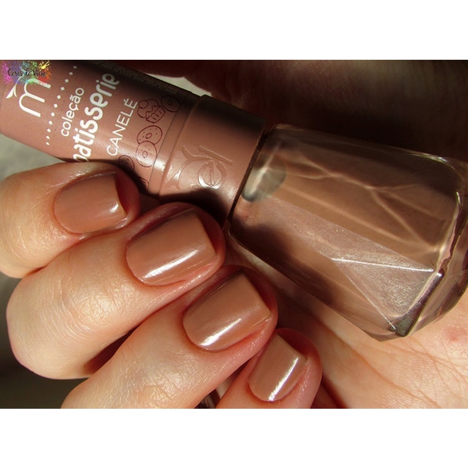 NOVA MURIEL Esmalte Diamante Coleção Pâtisserie Rose Canelé Translation missing: pt-BR.activerecord.decorators.item_part_image/alt