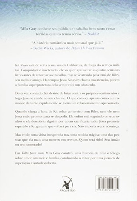 EDITORA ARQUEIRO Volta para Mim Translation missing: pt-BR.activerecord.decorators.item_part_image/alt