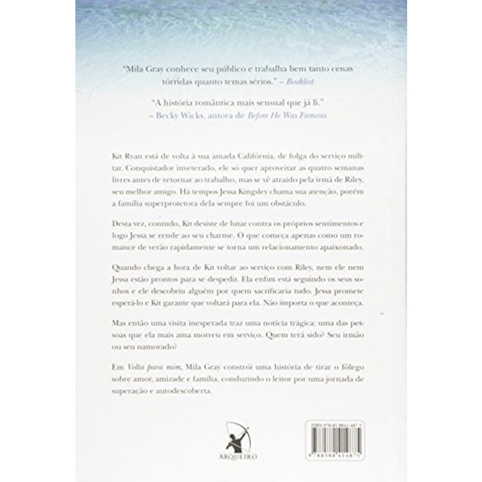 EDITORA ARQUEIRO Volta para Mim Translation missing: pt-BR.activerecord.decorators.item_part_image/alt