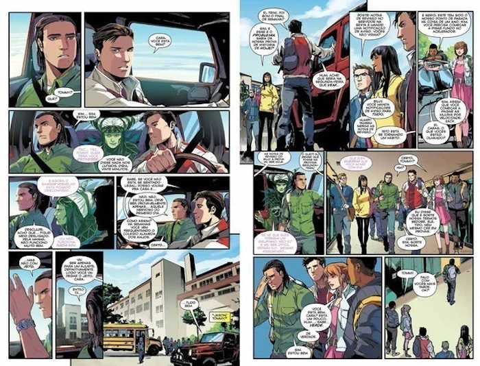 HISTÓRIA EM QUADRINHOS Mighty Morphin Power Rangers - Ano Um Translation missing: pt-BR.activerecord.decorators.item_part_image/alt