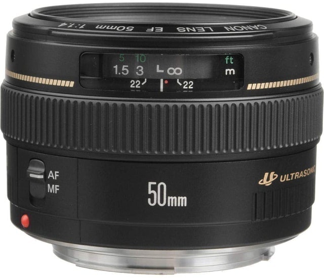 CANON Lente EF 50mm f/1.4 Translation missing: pt-BR.activerecord.decorators.item_part_image/alt