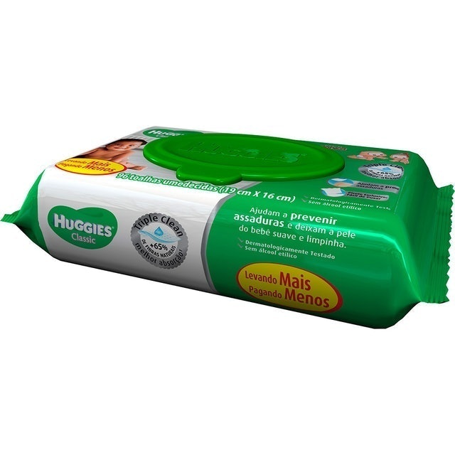 HUGGIES Toalhas Umedecidas Huggies Turma da Mônica Translation missing: pt-BR.activerecord.decorators.item_part_image/alt