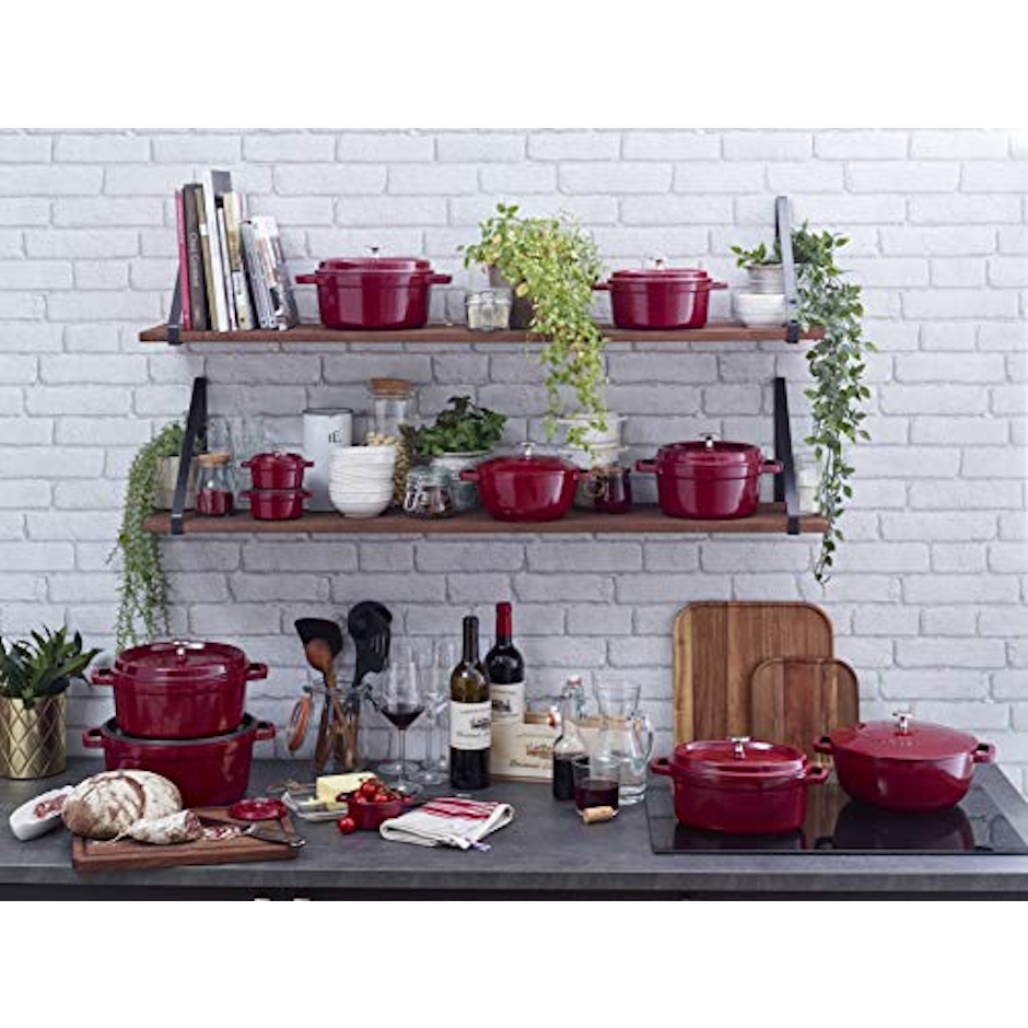 STAUB Caçarola Redonda Ferro Fundido 18cm Cereja Translation missing: pt-BR.activerecord.decorators.item_part_image/alt