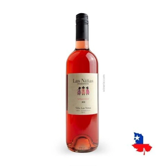 VIÑA LAS NIÑAS Vinho Rosé Chileno Las Ninas Inocencia Syrah Translation missing: pt-BR.activerecord.decorators.item_part_image/alt