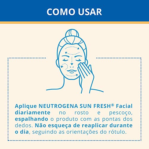 NEUTROGENA Protetor Solar Sun Fresh FPS60 Translation missing: pt-BR.activerecord.decorators.item_part_image/alt