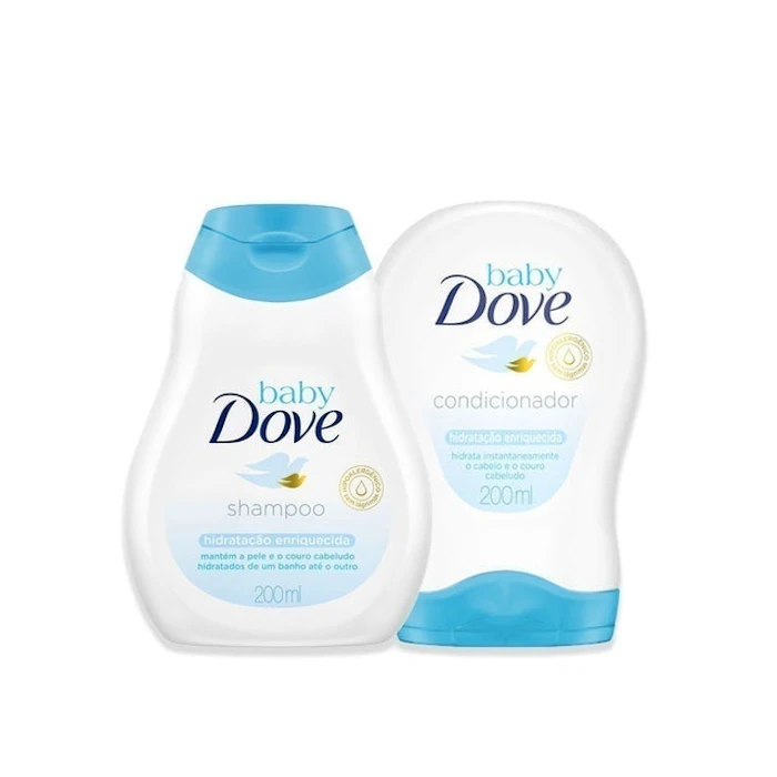 DOVE Shampoo e Condicionador Baby Dove Hidratação Enriquecida Translation missing: pt-BR.activerecord.decorators.item_part_image/alt