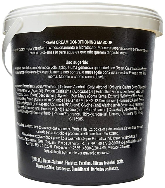 LOLA COSMETICS Dream Cream 3KG Translation missing: pt-BR.activerecord.decorators.item_part_image/alt
