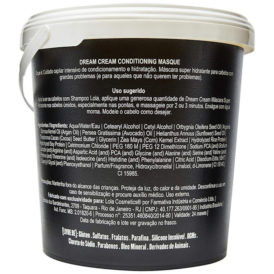 LOLA COSMETICS Dream Cream 3KG Translation missing: pt-BR.activerecord.decorators.item_part_image/alt