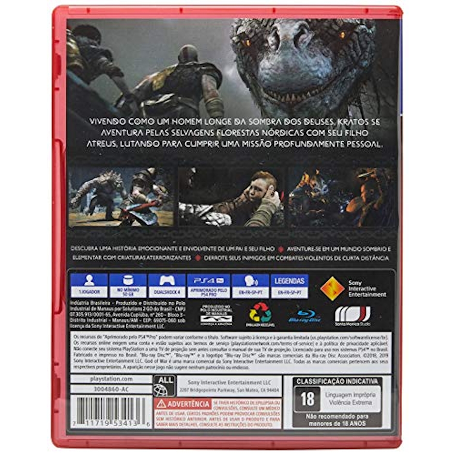 SANTA MONICA STUDIO God of War Translation missing: pt-BR.activerecord.decorators.item_part_image/alt