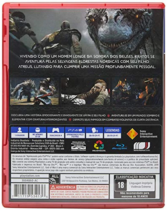 SANTA MONICA STUDIO God of War Translation missing: pt-BR.activerecord.decorators.item_part_image/alt