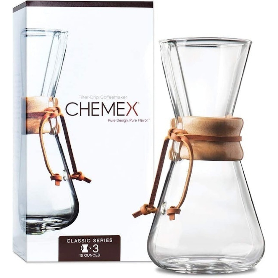 CHEMEX Passador de Café Chemex 3 Xícaras Translation missing: pt-BR.activerecord.decorators.item_part_image/alt