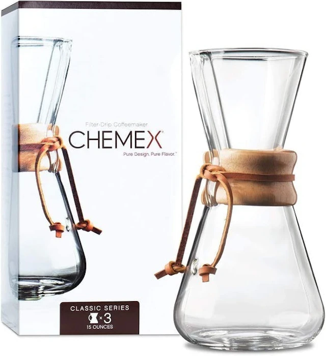 CHEMEX Passador de Café Chemex 3 Xícaras Translation missing: pt-BR.activerecord.decorators.item_part_image/alt