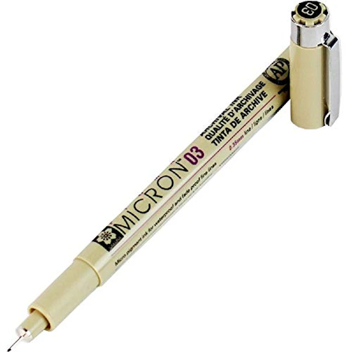 Caneta Nanquim 0.3mm Translation missing: pt-BR.activerecord.decorators.item_part_image/alt