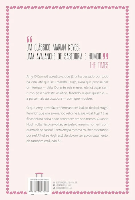 Marian Keyes Dando um Tempo Translation missing: pt-BR.activerecord.decorators.item_part_image/alt