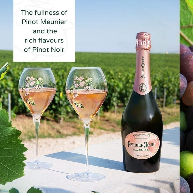 PERRIER-JOUËT Champagne Perrier-Jouët Blason Rosé Translation missing: pt-BR.activerecord.decorators.item_part_image/alt