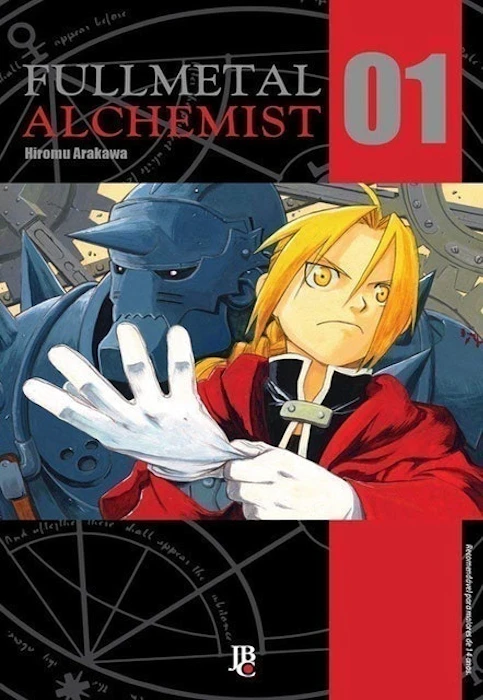 HIROMU ARAKAWA Fullmetal Alchemist - Volume 1 (Especial) Translation missing: pt-BR.activerecord.decorators.item_part_image/alt