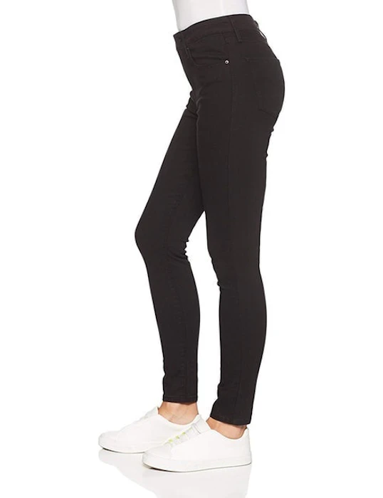 LEVI'S Calça 721 High Rise Skinny Preta Translation missing: pt-BR.activerecord.decorators.item_part_image/alt