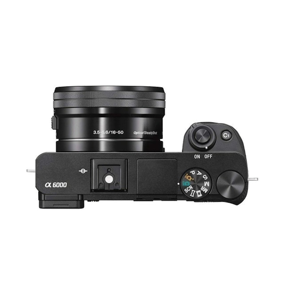 SONY Câmera Sony Alpha a6000 Mirrorless Lente 16-50mm f/3.5-5.6 OSS Translation missing: pt-BR.activerecord.decorators.item_part_image/alt