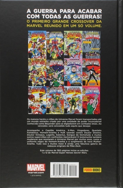 JIM SHOOTER Guerras Secretas (1984) Translation missing: pt-BR.activerecord.decorators.item_part_image/alt
