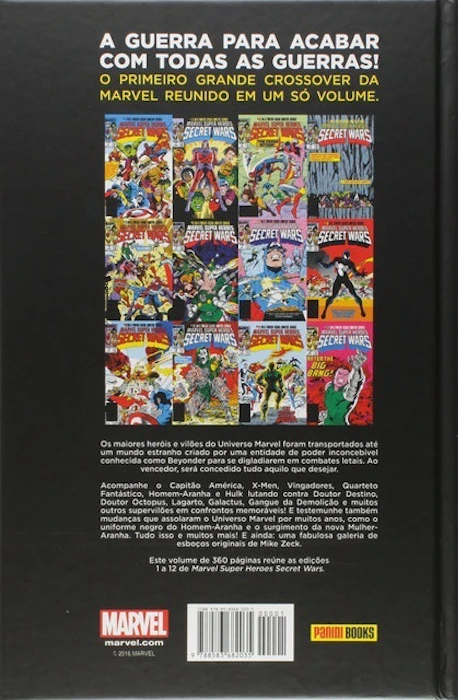 JIM SHOOTER Guerras Secretas (1984) Translation missing: pt-BR.activerecord.decorators.item_part_image/alt