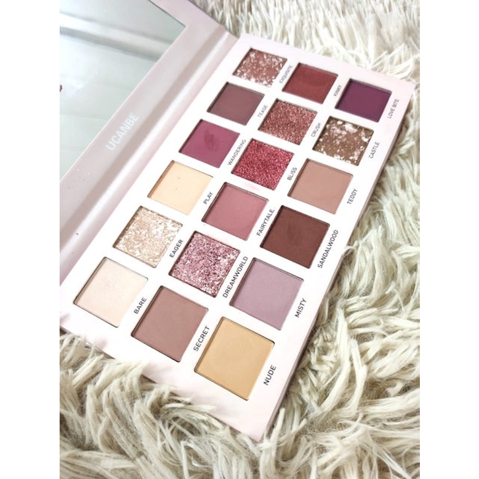 UCANBE Paleta Aromas com 18 Sombras Translation missing: pt-BR.activerecord.decorators.item_part_image/alt