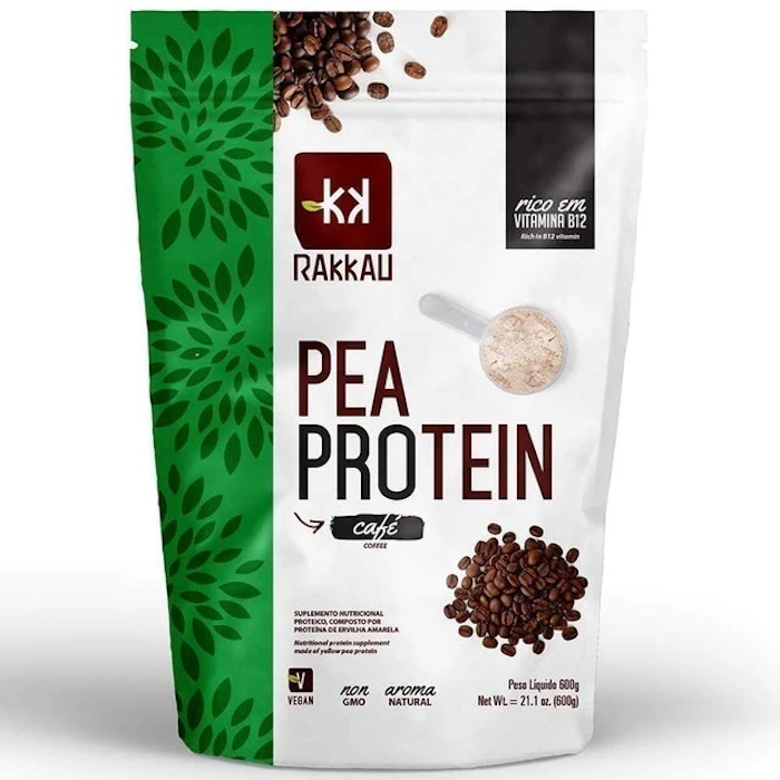 RAKKAU Proteína de Ervilha Pea Protein Café 600g Translation missing: pt-BR.activerecord.decorators.item_part_image/alt