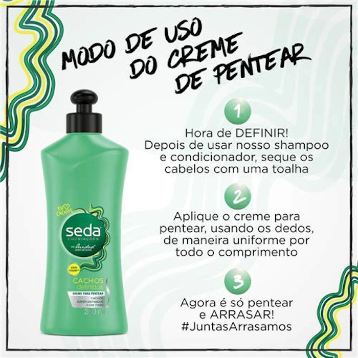SEDA Creme para Pentear Cachos Definidos Translation missing: pt-BR.activerecord.decorators.item_part_image/alt