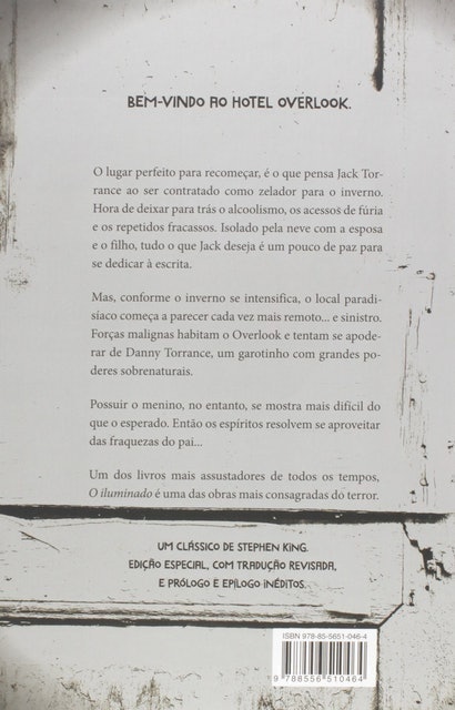 STEPHEN KING O Iluminado Translation missing: pt-BR.activerecord.decorators.item_part_image/alt
