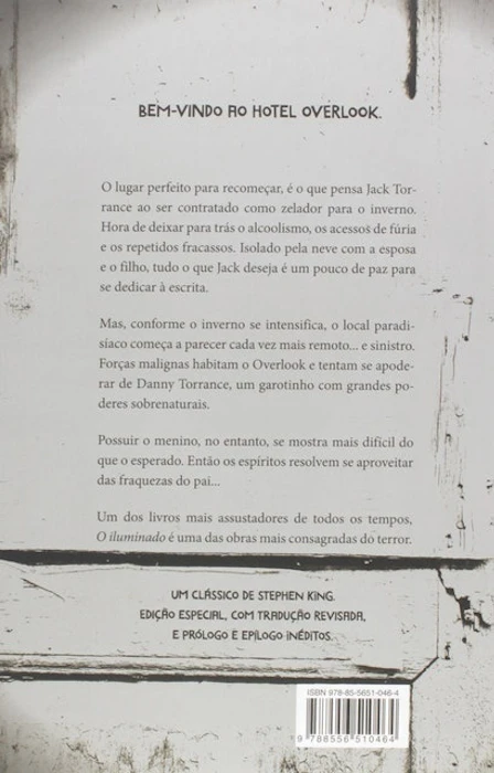STEPHEN KING O Iluminado Translation missing: pt-BR.activerecord.decorators.item_part_image/alt