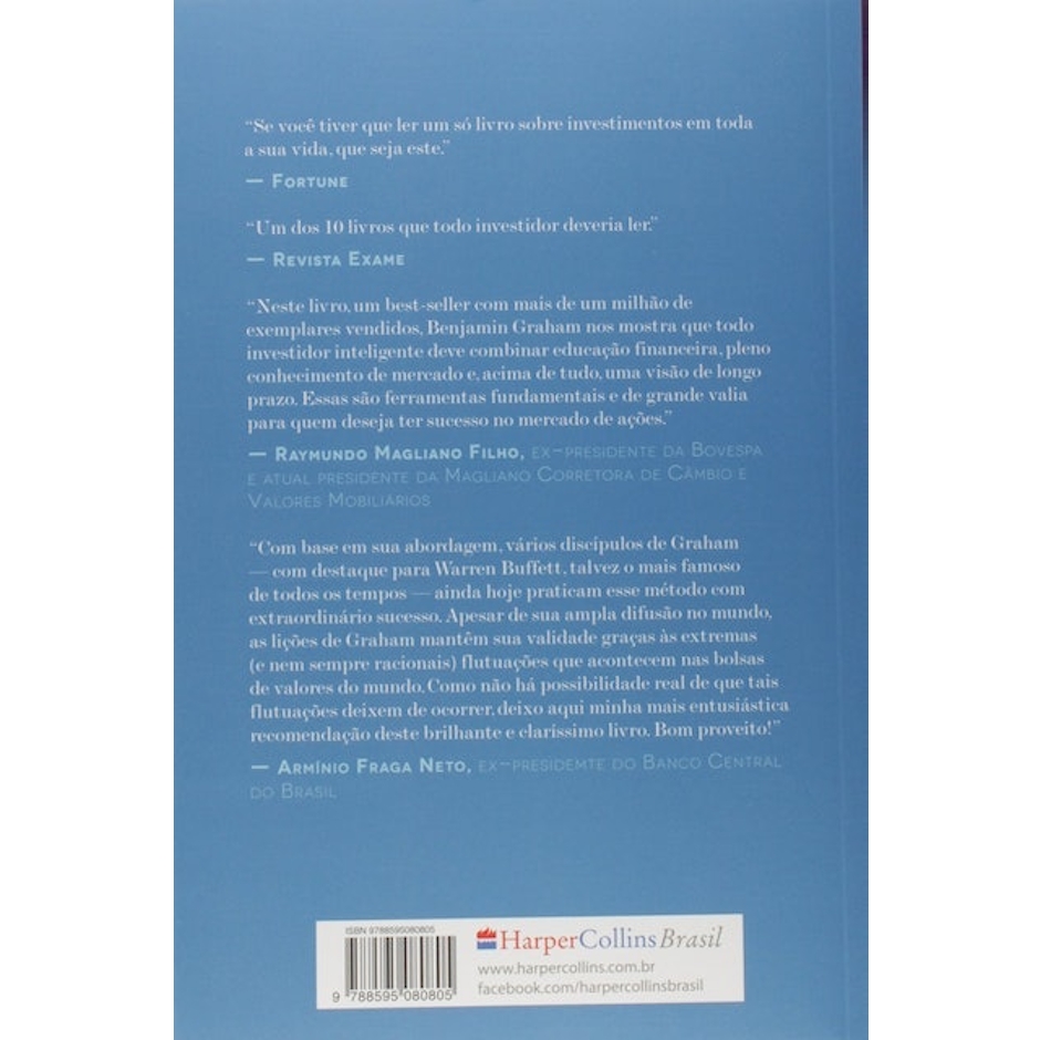Benjamin Graham O Investidor Inteligente Translation missing: pt-BR.activerecord.decorators.item_part_image/alt