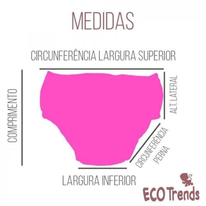 ECOTRENDS Fralda de Piscina Infantil Reutilizável Translation missing: pt-BR.activerecord.decorators.item_part_image/alt