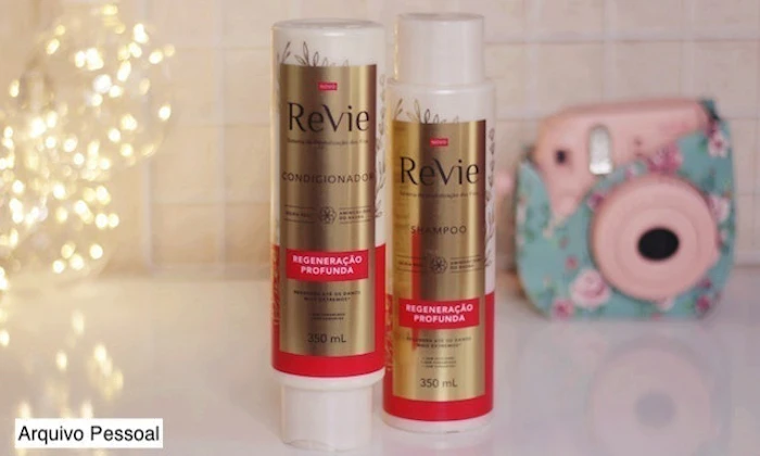 REVIE Shampoo e Condicionador Revie Regeneração Profunda Translation missing: pt-BR.activerecord.decorators.item_part_image/alt