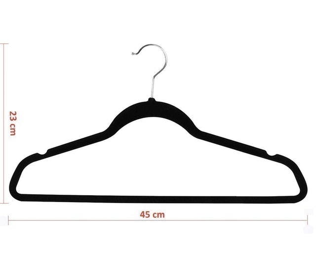 BASIC + 50 Cabides de Veludo Slim Ultrafinos Translation missing: pt-BR.activerecord.decorators.item_part_image/alt