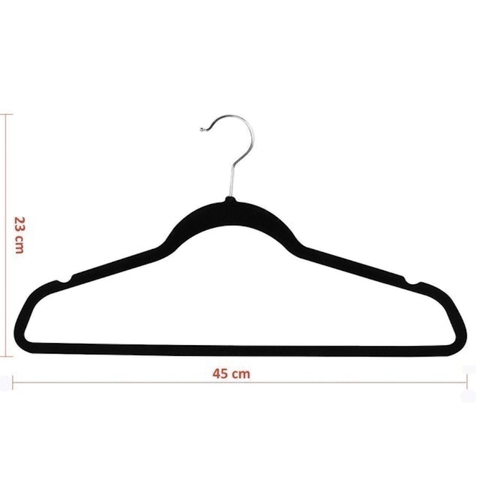 BASIC + 50 Cabides de Veludo Slim Ultrafinos Translation missing: pt-BR.activerecord.decorators.item_part_image/alt