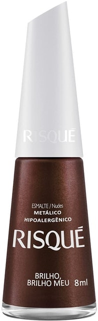 RISQUE Esmalte Metálico Brilho Brilho Meu Translation missing: pt-BR.activerecord.decorators.item_part_image/alt