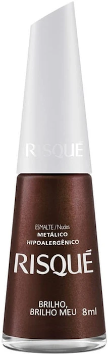 RISQUE Esmalte Metálico Brilho Brilho Meu Translation missing: pt-BR.activerecord.decorators.item_part_image/alt