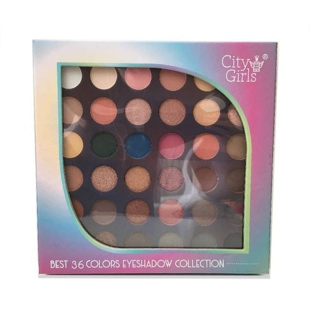 CITY GIRLS Paleta de Sombras Best 36 Colors Translation missing: pt-BR.activerecord.decorators.item_part_image/alt