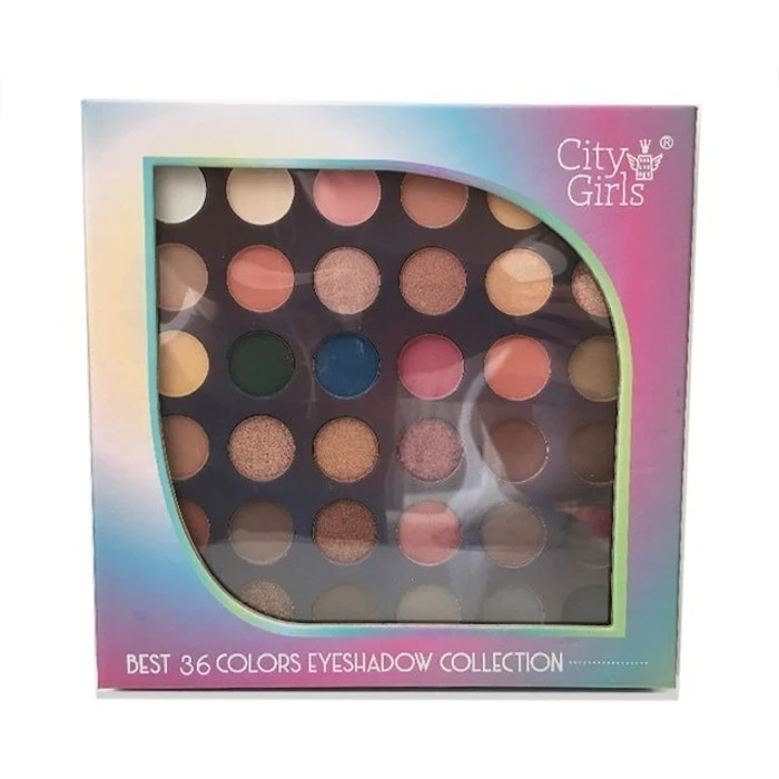 CITY GIRLS Paleta de Sombras Best 36 Colors Translation missing: pt-BR.activerecord.decorators.item_part_image/alt